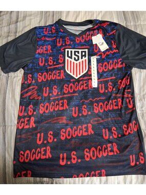 NWT FIFA World Cup 2026 Team USA T-Shirt Polyester Soccer Size Large MSRP $24.99